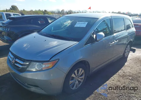 2016 Honda Odyssey Se from USA, damaged, VIN 5FNRL5H30GB084780